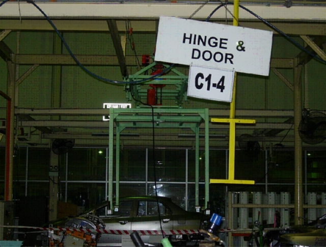 Custom Design Car Chassis Hanger System for Civic Model at Melaka-1