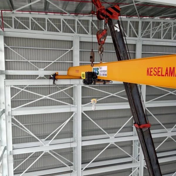 Single Girder Electrical Overhead Travelling Crane Malaysia